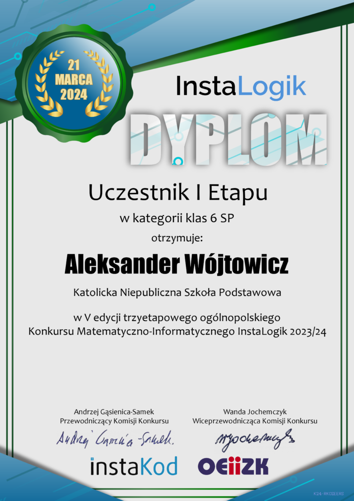 dyplom_instalogik_5_aleksander_wójtowicz